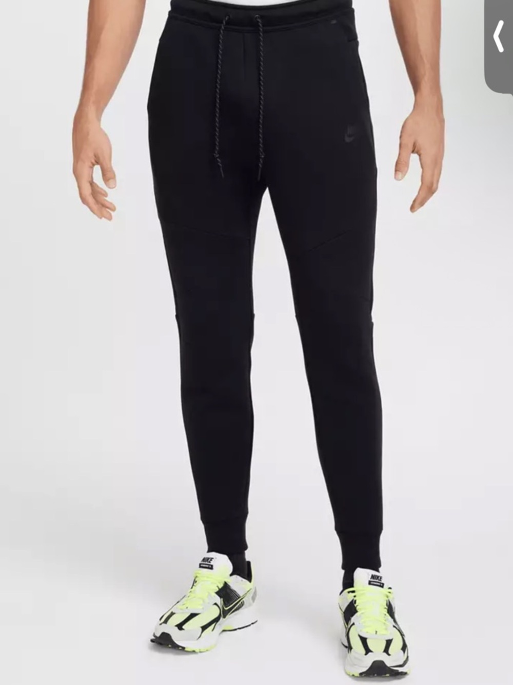 Nike tech Men's Black fleece joggers